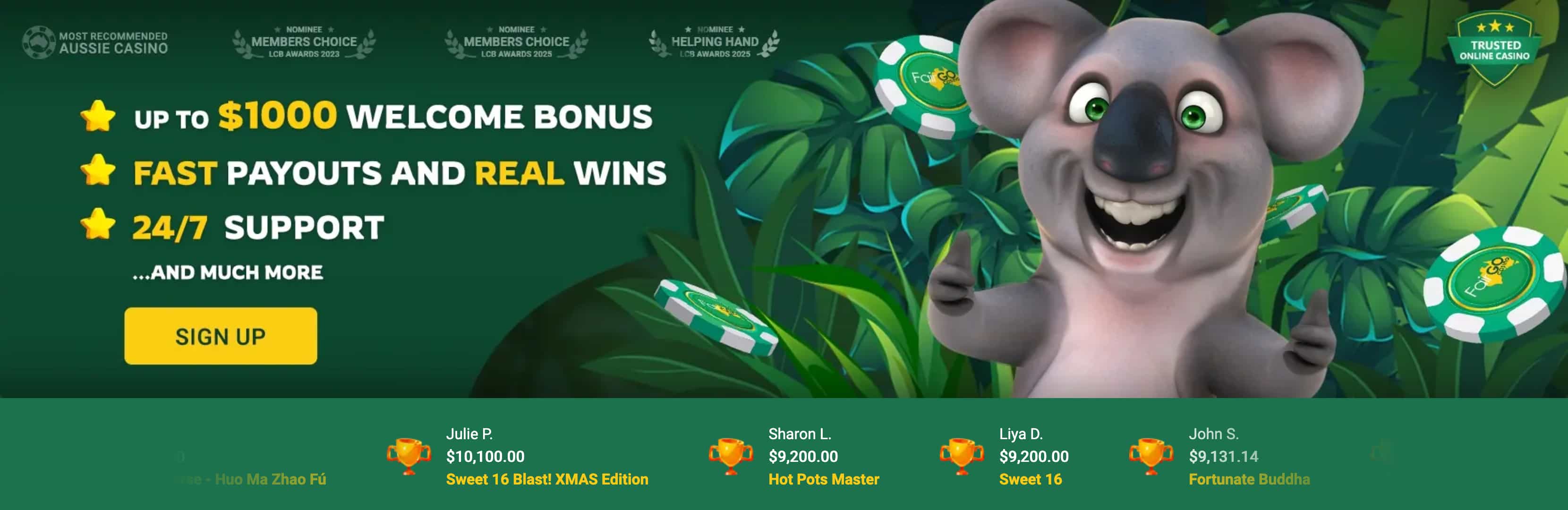 Fair Go Casino Login